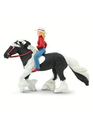 Safari Ltd. Figurka - Jezdkyně na koni
