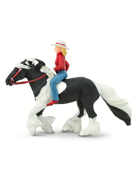 Safari Ltd. Figurka - Jezdkyně na koni