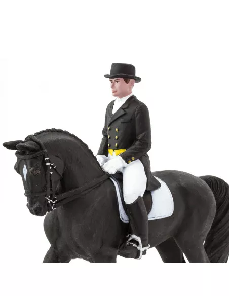 Safari Ltd. Figurka - Holštýnský kůň s jezdcem