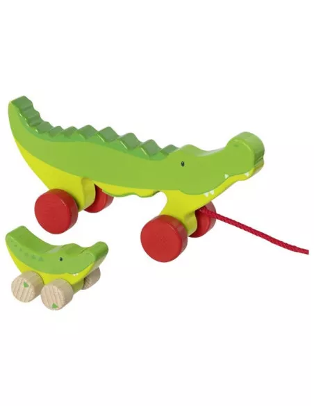 Goki Tahací krokodýl s mládětem