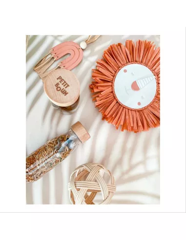 Petit Boum Pozorovací senzorická lahev - Les