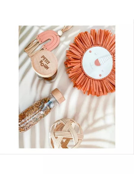 Petit Boum Pozorovací senzorická lahev - Les