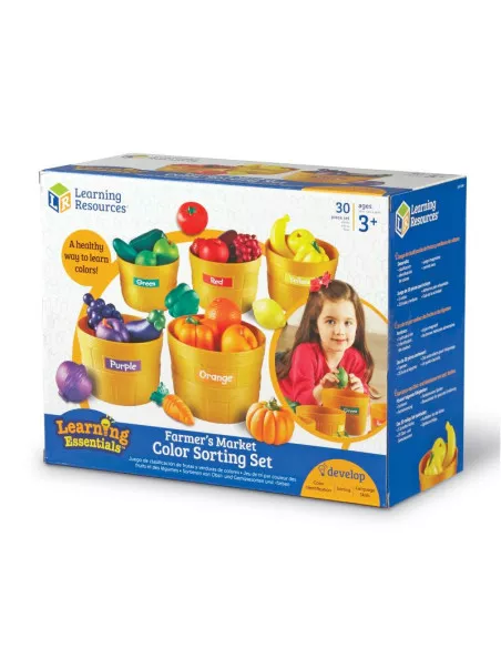 Learning Resources Sada pro třídění barev - Farmářský trh