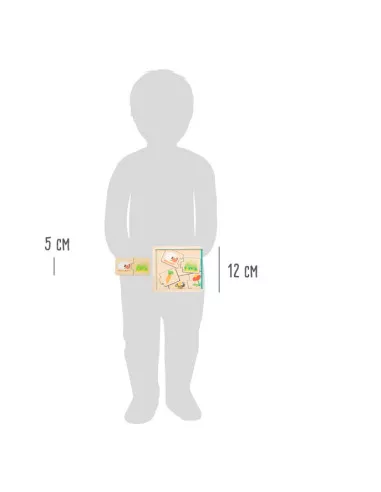 Small Foot Puzzle - Kdo co jí?