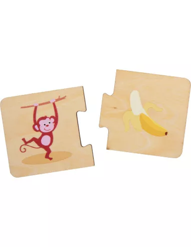 Small Foot Puzzle - Kdo co jí?