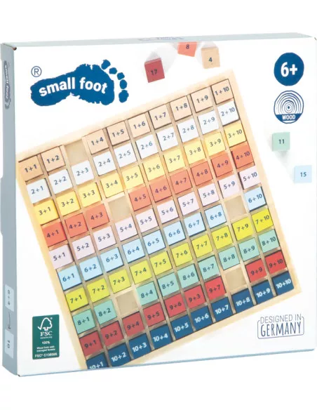 Small Foot Dřevěná tabulka, sčítání