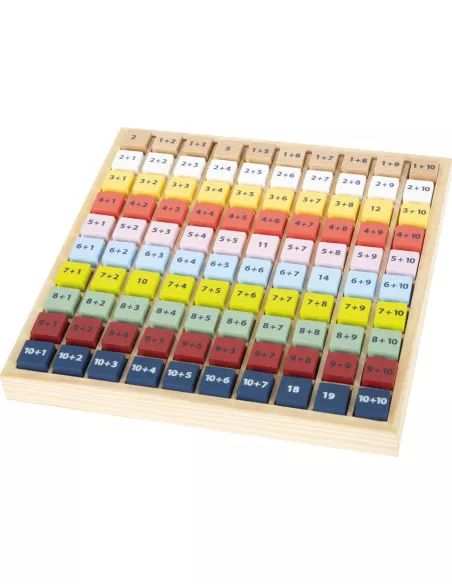 Small Foot Dřevěná tabulka, sčítání