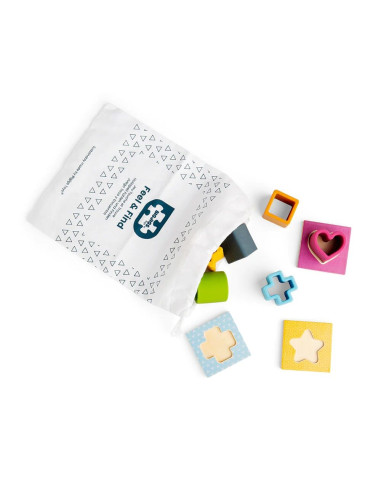 BigJigs Toys Hmatová hra - Tvary