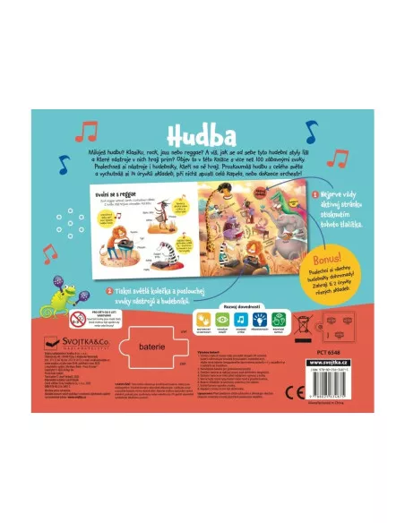 Svojtka & CO Moje zvuková knížka - Hudba