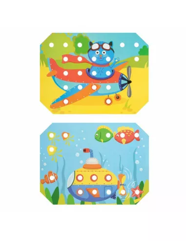 Lucy & Leo Mozaika a vyšívání s pinzetou