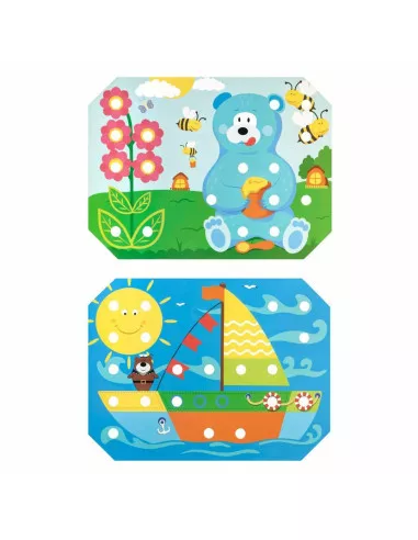 Lucy & Leo Mozaika a vyšívání s pinzetou