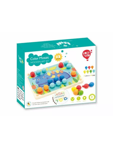 Lucy & Leo Mozaika a vyšívání s pinzetou