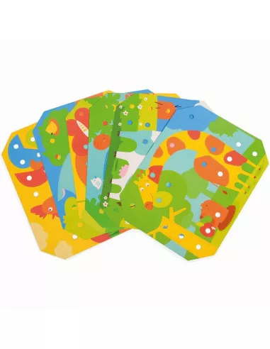 Lucy & Leo Mozaika a vyšívání s předlohami