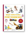 Zvuková kniha plná barevných fotografií a realistických zvuků, ideální pro děti od 1 roku.