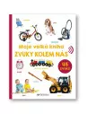 Zvuková kniha plná barevných fotografií a realistických zvuků, ideální pro děti od 1 roku.