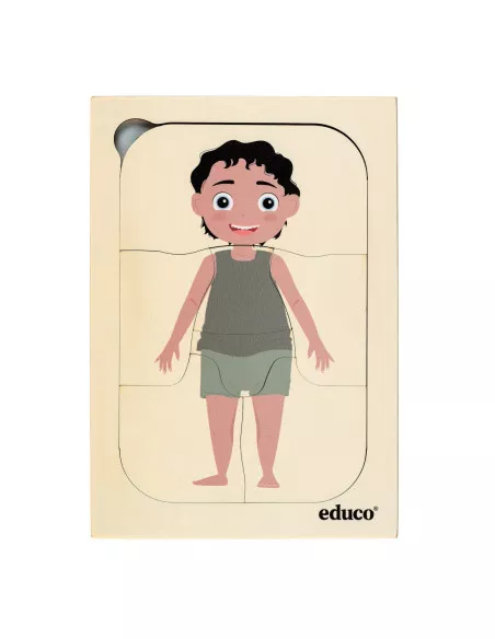 EDUCO - Vrstvené puzzle, chlapec