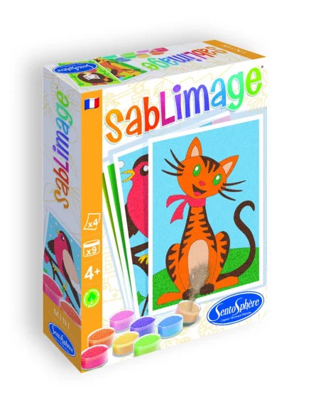Sentosphere Sablimage mini: Pískové obrázky - Mazliví kamarádi
