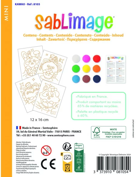 Sentosphere Sablimage mini: Pískové obrázky - Kawaii