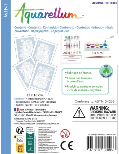 Sentosphere Akvarely mini - Jednorožci