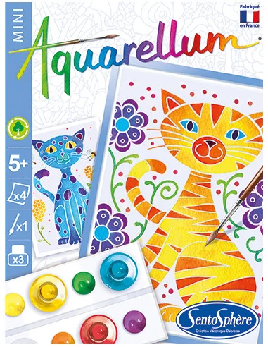 Sentosphere Akvarely mini - Kočky