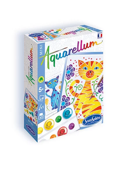 Sentosphere Akvarely mini - Kočky