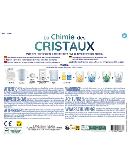 Sentosphere Chemie krystalů