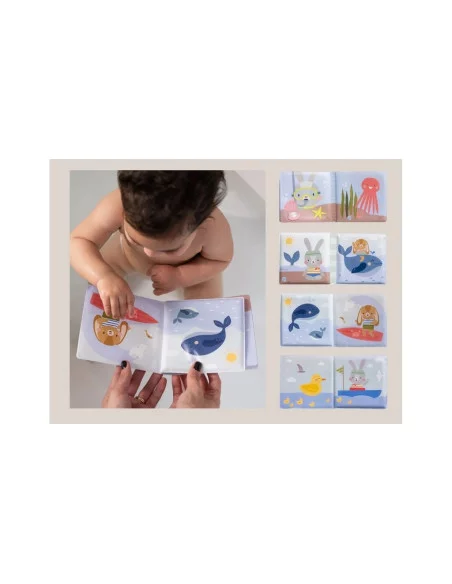 Taf Toys Sada hraček do koupele s osuškou
