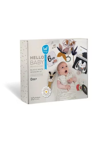 Taf Toys Sada hraček pro miminko, černo-bílá