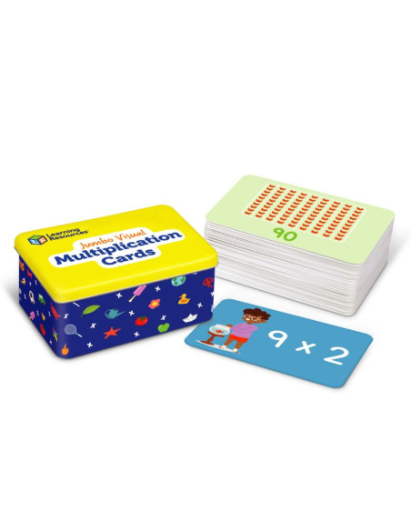 Learning Resources Jumbo karty - násobení