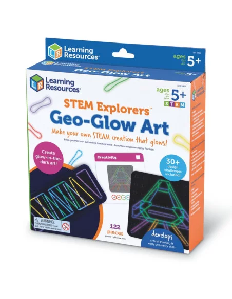 Learning Resources Geoboard destičky s předlohami