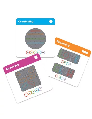 Learning Resources Geoboard destičky s předlohami