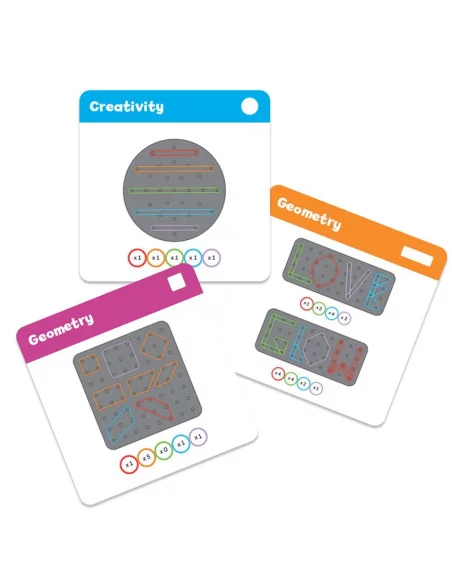 Learning Resources Geoboard destičky s předlohami