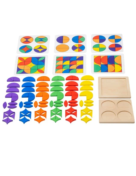 Toys for life - Barevná mozaika s předlohami