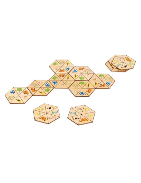 Toys for life - Šestihranné domino příroda