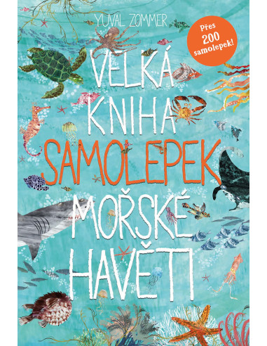 Slovart Velká kniha samolepek mořské havěti