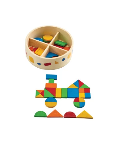 PlanToys Mozaiky v boxu