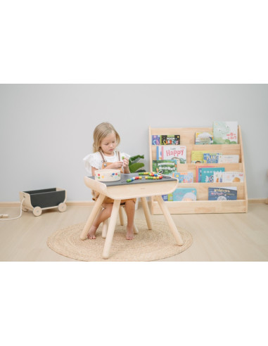 PlanToys Navlékání korálků v boxu