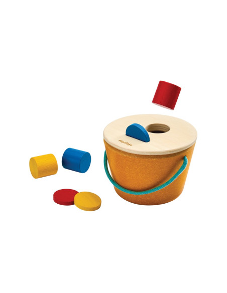 PlanToys Vhazovací box - válečky a mince