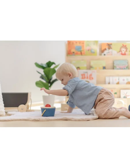 PlanToys Vhazovací box - míček