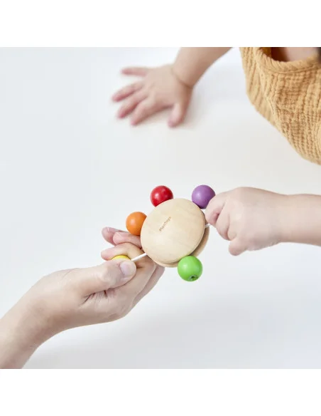 PlanToys Duhové chrastítko