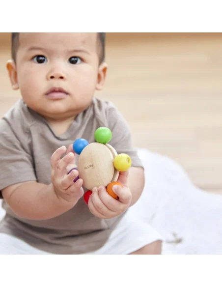 PlanToys Duhové chrastítko