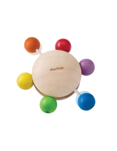 PlanToys Duhové chrastítko