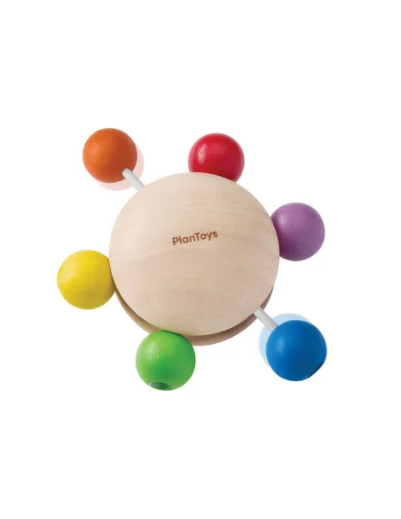 PlanToys Duhové chrastítko