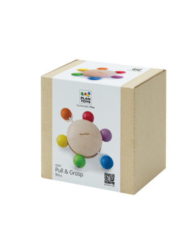 PlanToys Duhové chrastítko