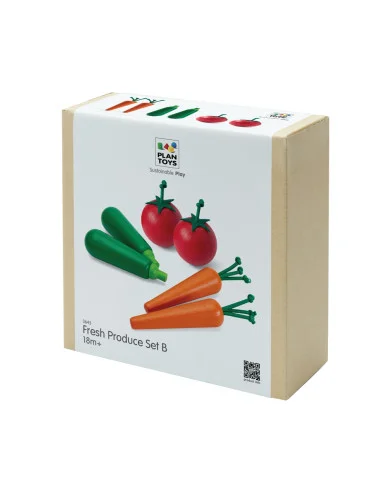 PlanToys Sada čerstvé zeleniny, sada B