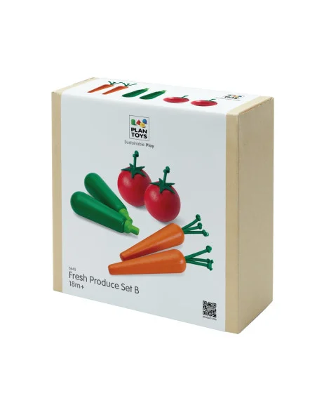 PlanToys Sada čerstvé zeleniny, sada B