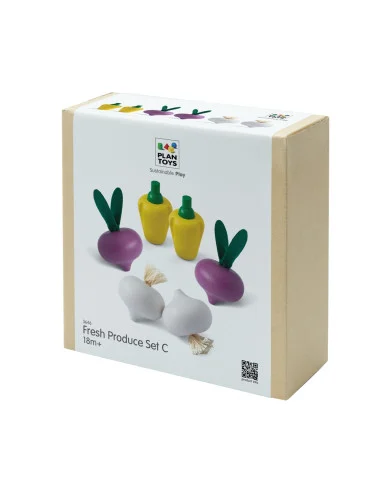 PlanToys Sada čerstvé zeleniny, sada C