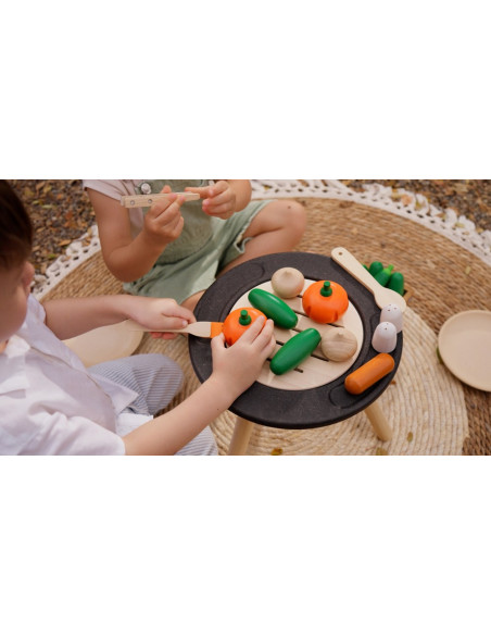 PlanToys Sada čerstvé zeleniny, sada E