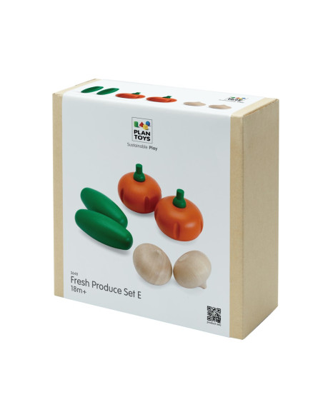 PlanToys Sada čerstvé zeleniny, sada E