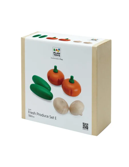 PlanToys Sada čerstvé zeleniny, sada E
